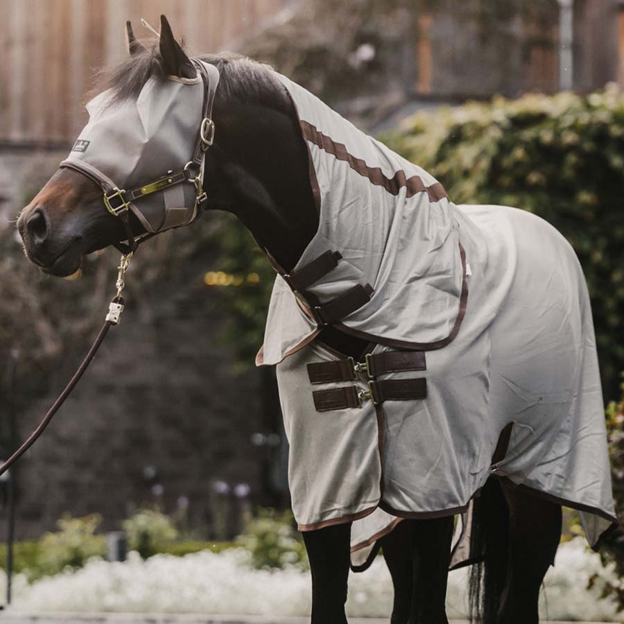 Fliegenhaube Mesh Classic Silber