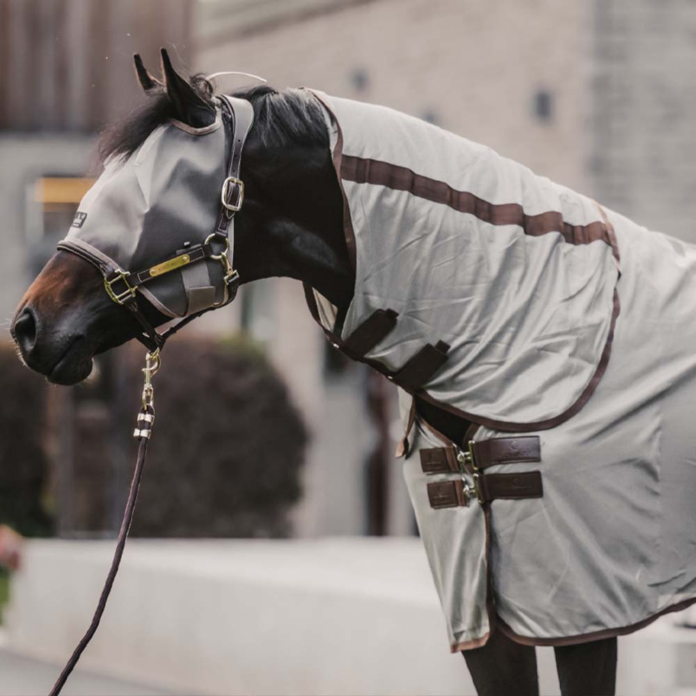 Fliegenhaube Mesh Classic Silber