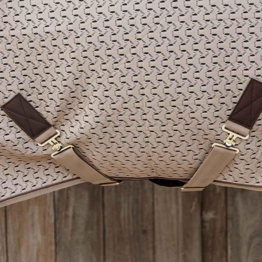 Abschwitzdecke 4D Spacer Beige