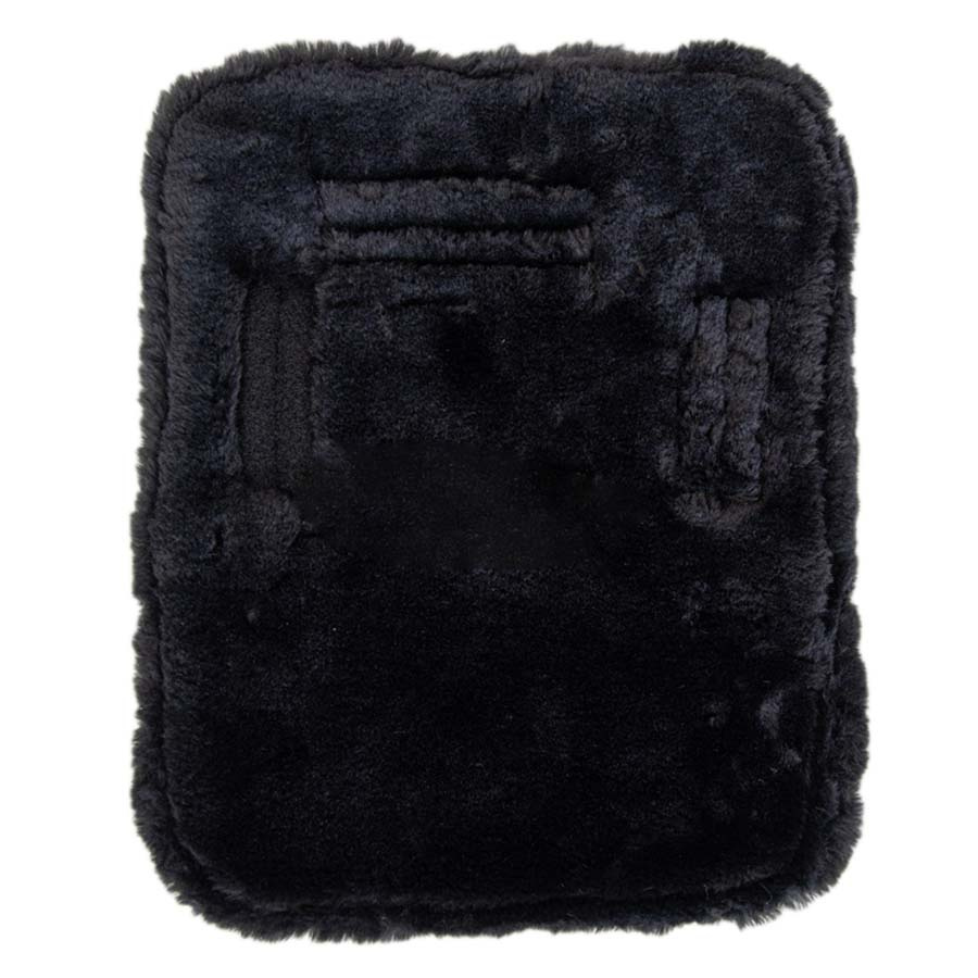Brusterweiterung Vegan Sheepskin 1 Buckle Schwarz