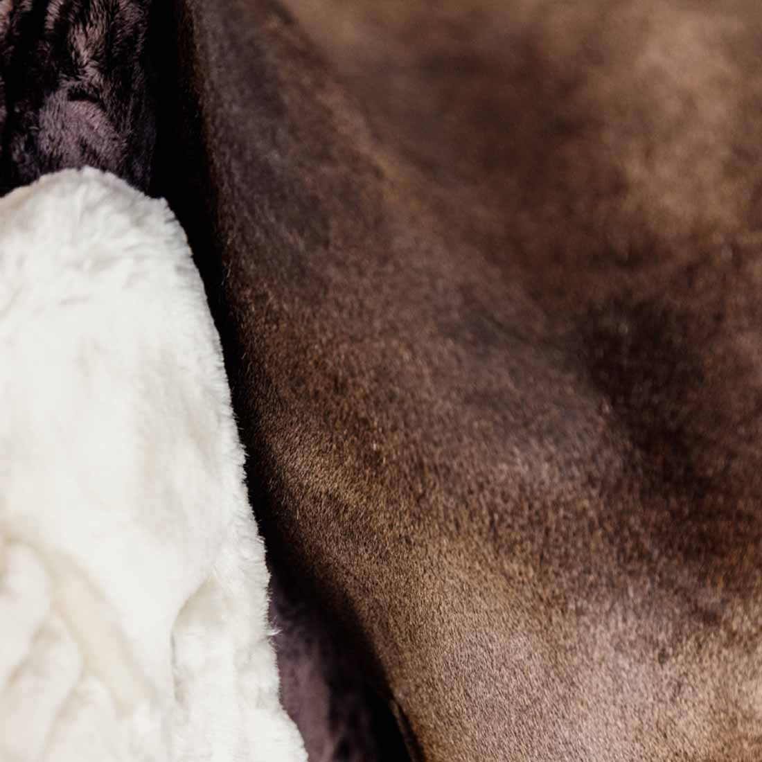 Brusterweiterung Vegan Sheepskin 1 Buckle Natur