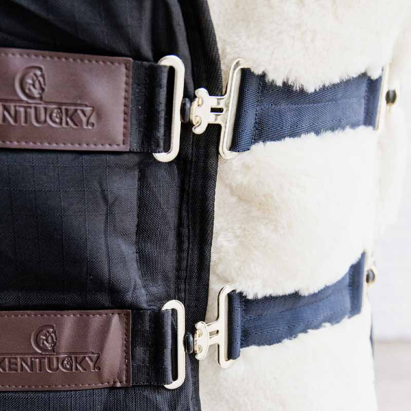 Brusterweiterung Vegan Sheepskin 2 Buckles Natur