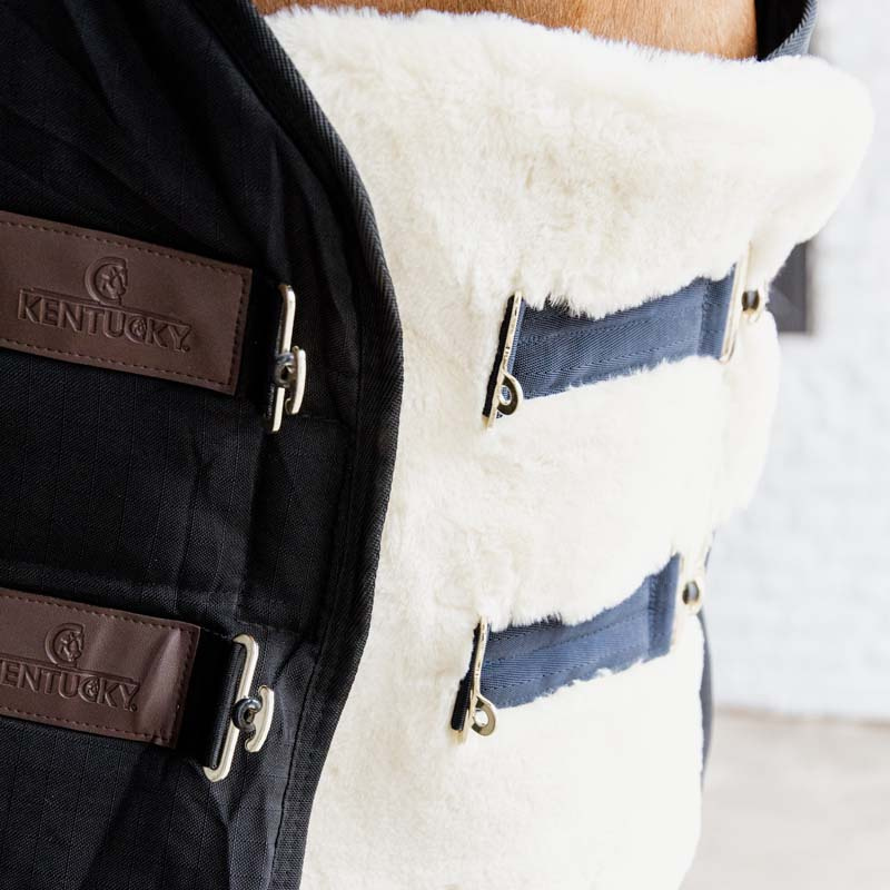 Brusterweiterung Vegan Sheepskin 2 Buckles Natur