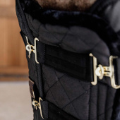 Brusterweiterung Quilted with Vegan Sheepskin Schwarz Brusterweiterung Quilted with Vegan Sheepskin Schwarz
