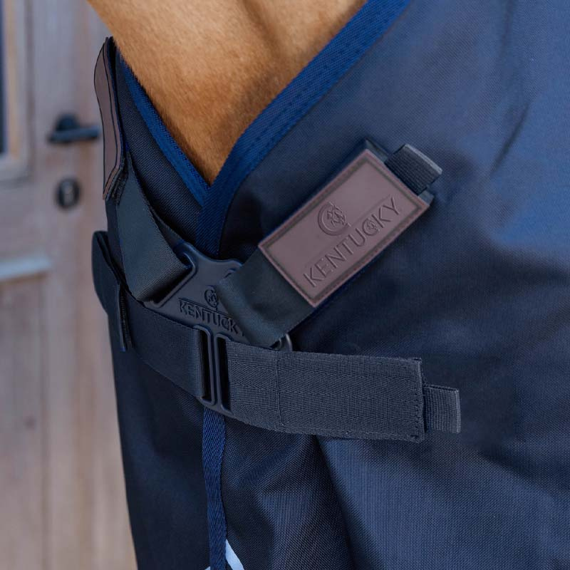 Turnout Rug All Weather Waterproof Comfort 100g Marineblau