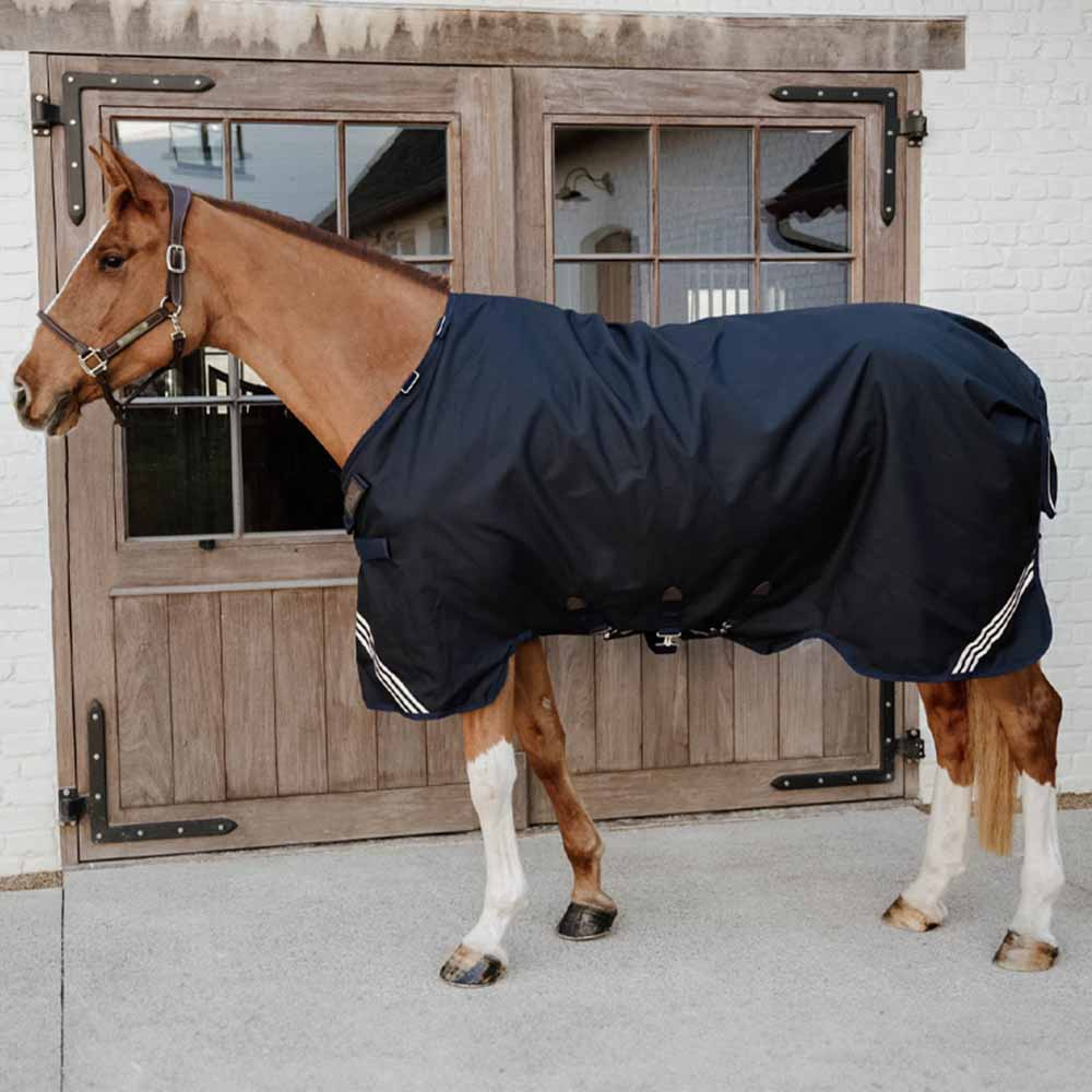 Turnout Rug All Weather Waterproof Comfort 200g Marineblau