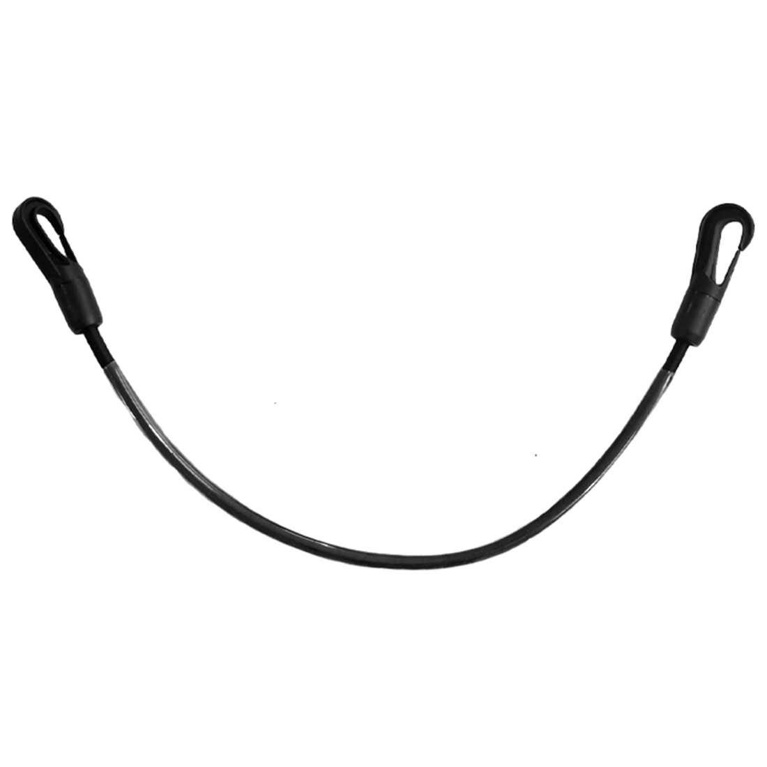 Schweifkordel Plastic Cover Schwarz