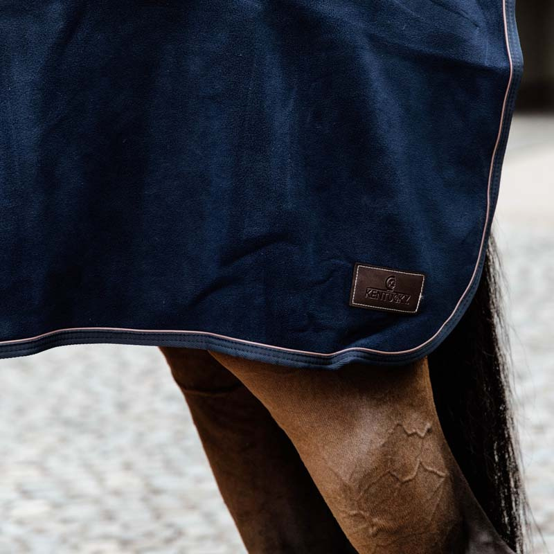 Nierendecke Fleece Heavy Marineblau
