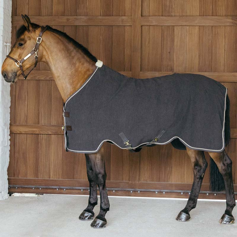 Fleecedecke Vegan Wool Grau