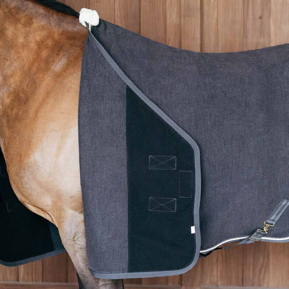 Fleecedecke Vegan Wool Grau
