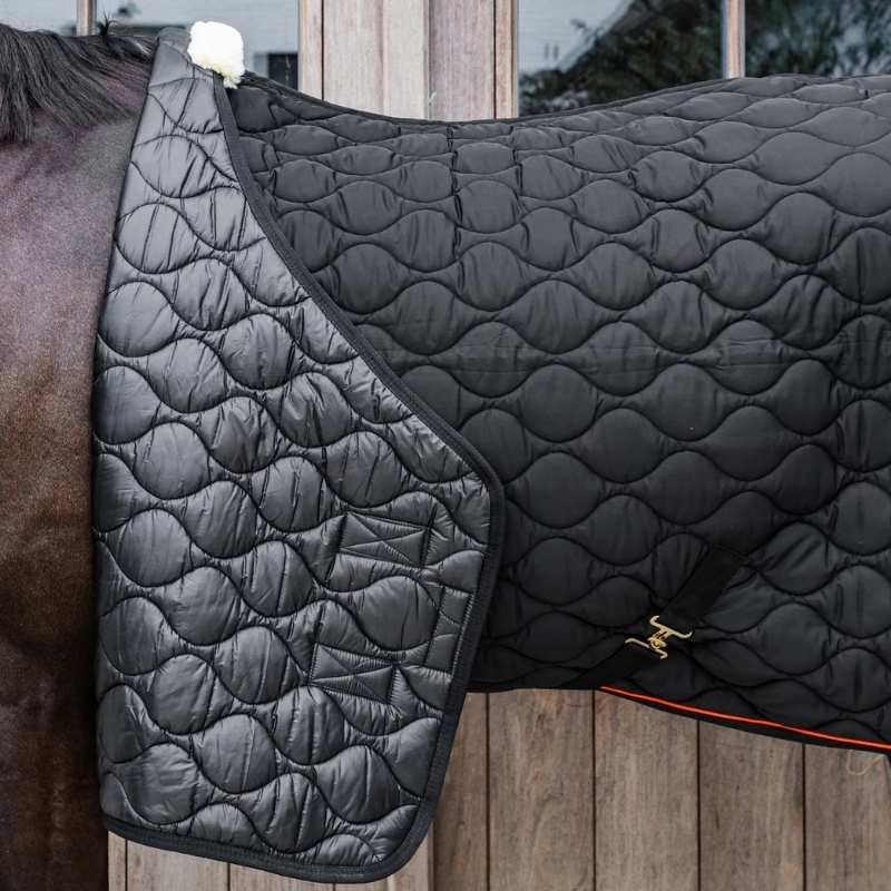 Stalldecke Wave 600D 160g Schwarz