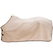 Fleecedecke Heavy Melange Beige Fleecedecke Heavy Melange Beige