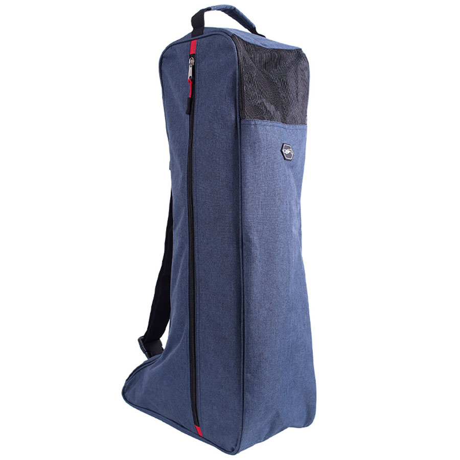 Stiefeltasche Divided Blau