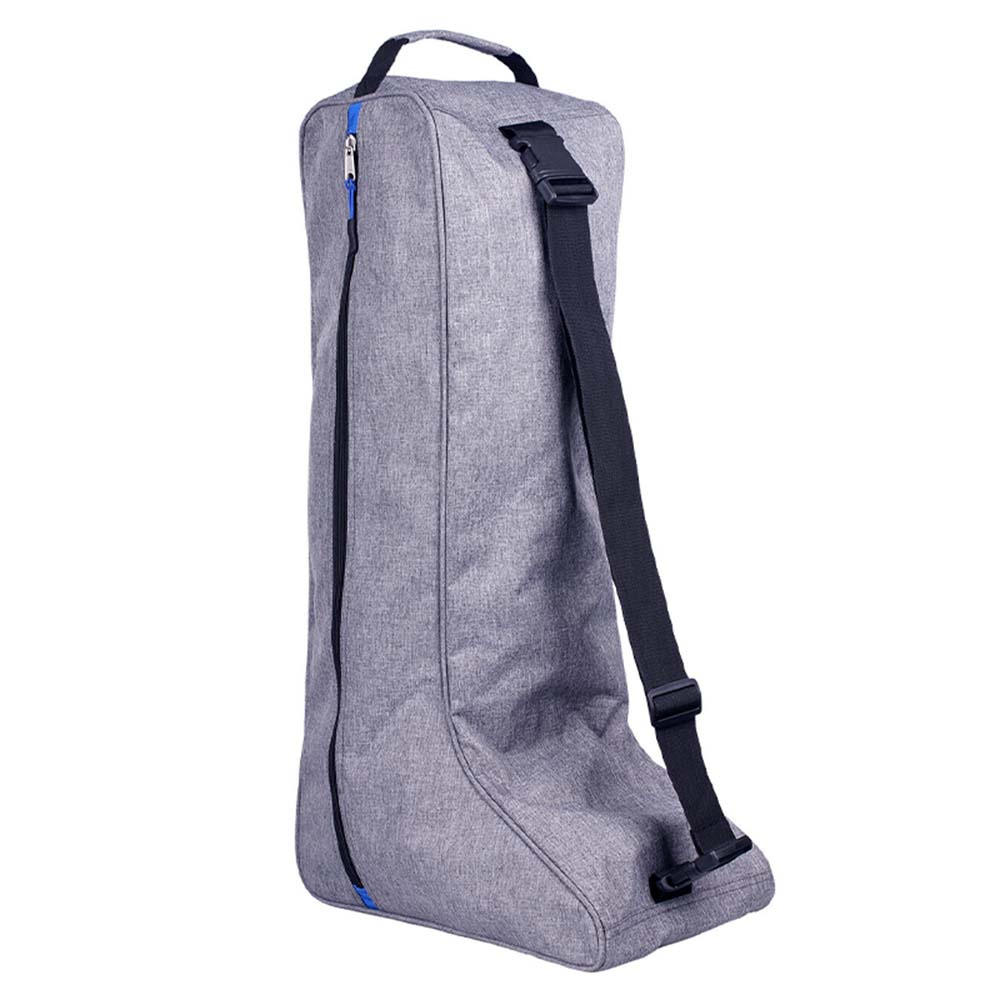 Stiefeltasche Divided Grau