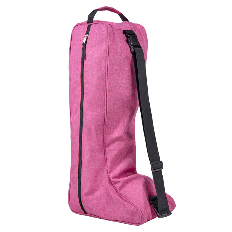 Stiefeltasche Divided Rosa