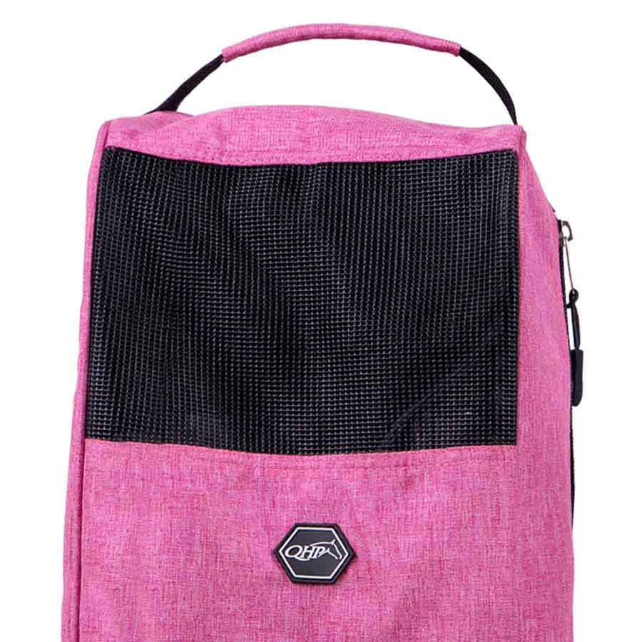 Stiefeltasche Divided Rosa