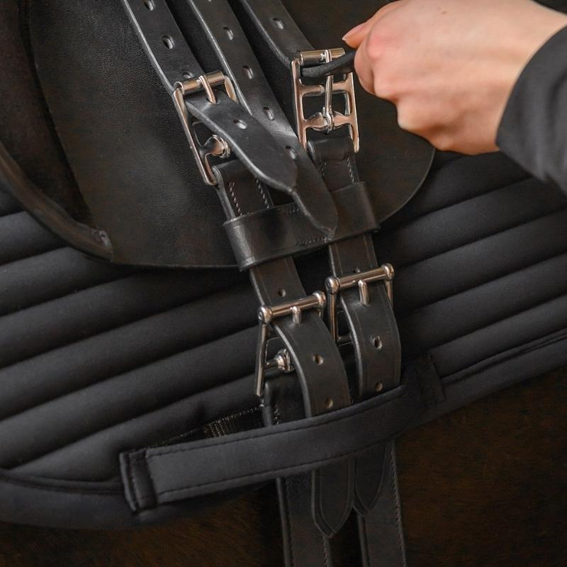Sattelgurtverlängerung Leather Schwarz