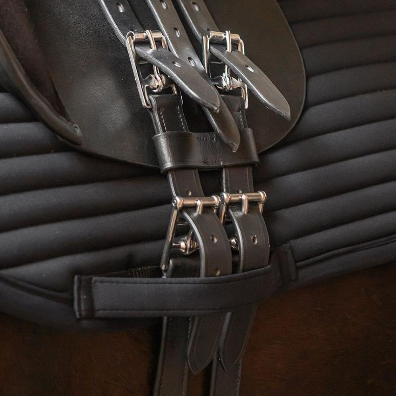 Sattelgurtverlängerung Leather Schwarz
