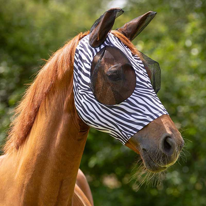 Fliegenhaube Super Bug Zebra Schwarz/Weiß