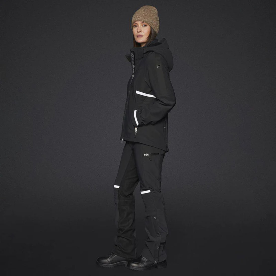 Überziehhosen Jen Softshell Schwarz