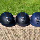 Reithelm Lambda Plus Painted Schwarz/Gunmetal Reithelm Lambda Plus Painted Schwarz/Gunmetal