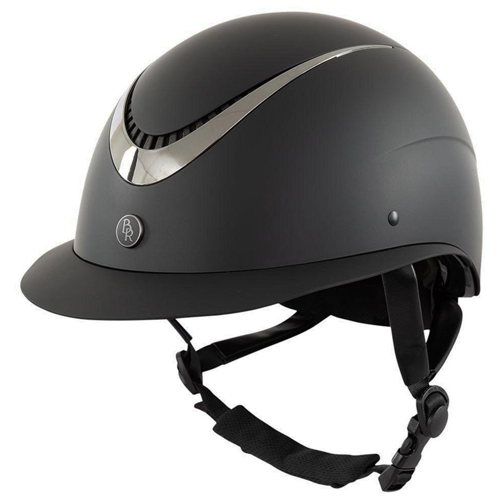 Reithelm Theta Plus Lackiert Schwarz/Gunmetal