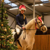 Haube Christmas Hat Rot/Weiß Haube Christmas Hat Rot/Weiß