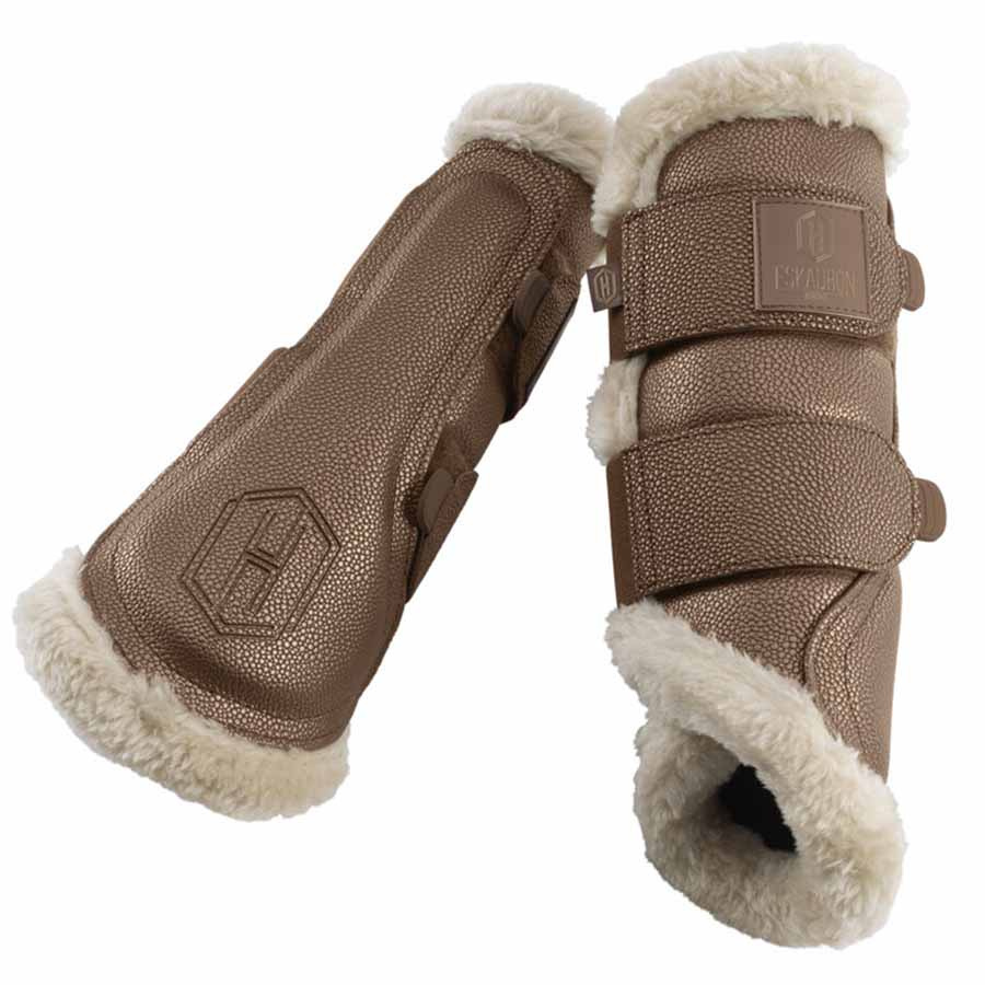 Brushing Boots Stingray Fauxfur Heritage Beige