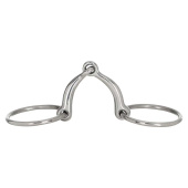 Einfach gebrochenes Gebiss Anur mit losen Ringen Einfach gebrochenes Gebiss Anur mit losen Ringen