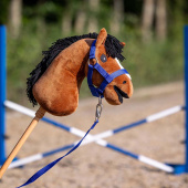 Halfter und Führstrick für Steckenpferd Blau Halfter und Führstrick für Steckenpferd Blau