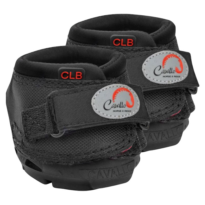 Hufschuhe CLB 2-pack Slim Schwarz