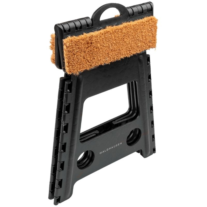 Klappbare Stallhocker Coconut Fibre Schwarz