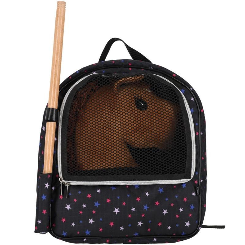 Rucksack für Steckenpferd Star Schwarz