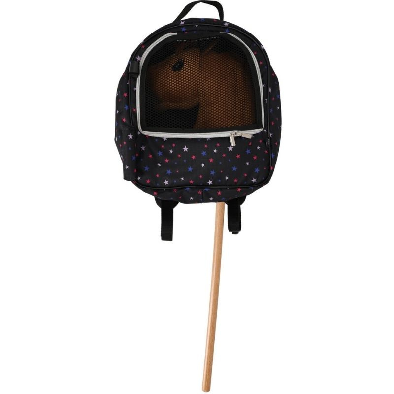 Rucksack für Steckenpferd Star Schwarz