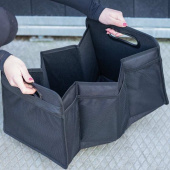 Faltbare Aufbewahrungsbox Schwarz Faltbare Aufbewahrungsbox Schwarz