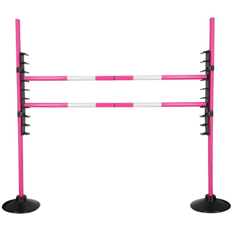 Hindernis für Steckenpferd Rosa