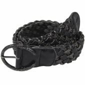 Gürtel Braided Stone Schwarz Gürtel Braided Stone Schwarz