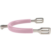 Sporen HS Rubber-Coated 15mm Rosa/Silber Sporen HS Rubber-Coated 15mm Rosa/Silber