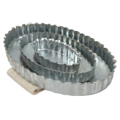 Schaber Metall Oval Braun Schaber Metall Oval Braun
