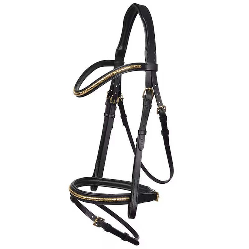 Zaumzeug HS Clincher Aachen Schwarz