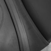 Steigbügelriemen HS Curved Schwarz Steigbügelriemen HS Curved Schwarz
