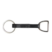 Schlüsselanhänger HS Stigbygel Schwarz/Silber Schlüsselanhänger HS Stigbygel Schwarz/Silber