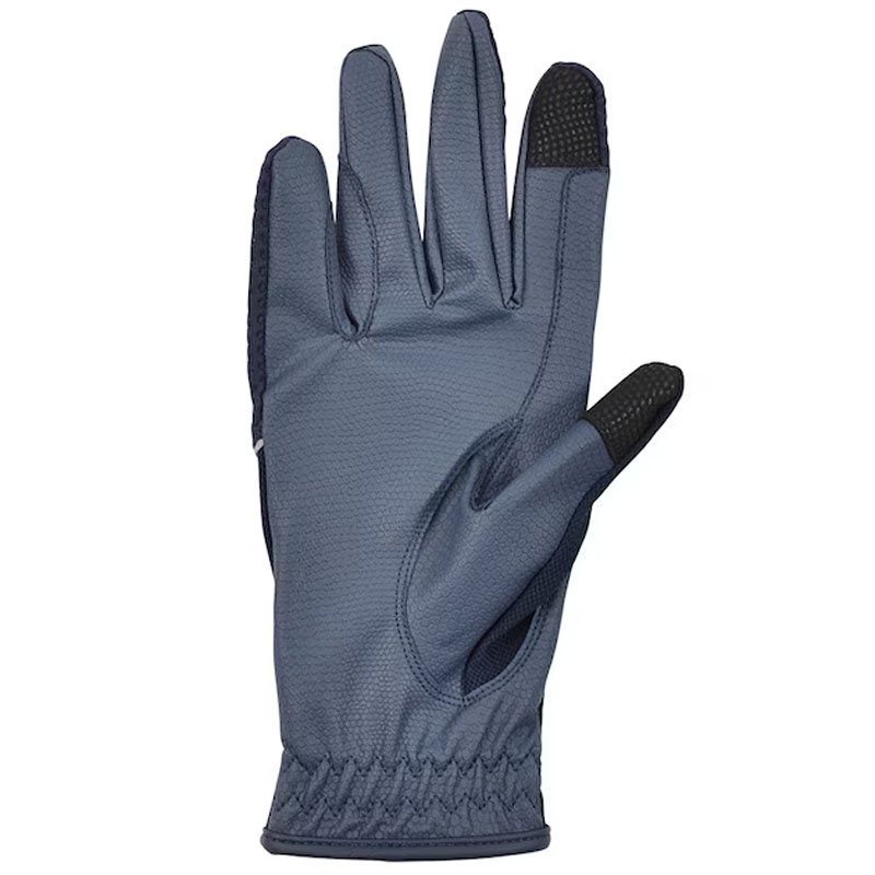 Reithandschuhe HS Mesh Touch Marineblau