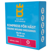 Sterile Kompressen für Pferde 10er-Pack Weiß 10x10 cm Sterile Kompressen für Pferde 10er-Pack Weiß 10x10 cm