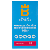 Sterile Kompressen für Pferde 5er-Pack Weiß 10x20 cm Sterile Kompressen für Pferde 5er-Pack Weiß 10x20 cm