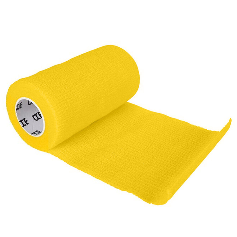 Selbstklebende Bandage Flex Elastisch Gelb