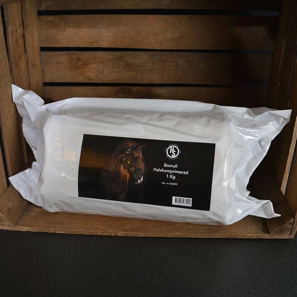 Watte Rolle halbkomprimiert HS 1kg