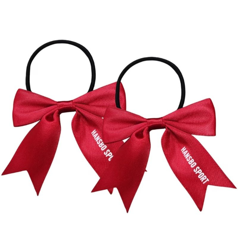 Mähnenschleifen HS 2-pack 7cm Rot