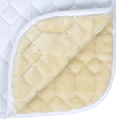 Dressurschabracke HS Sheeplike Weiß Dressurschabracke HS Sheeplike Weiß
