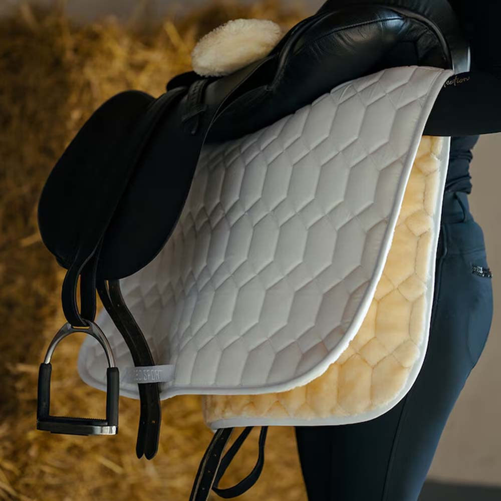Dressurschabracke HS Sheeplike Weiß